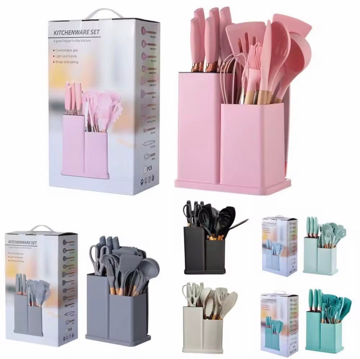 Silicon kitchen set